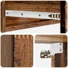  Fali oldaltábla Antik Fa 59 x 34,5 x 17 cm Szerelt Fa