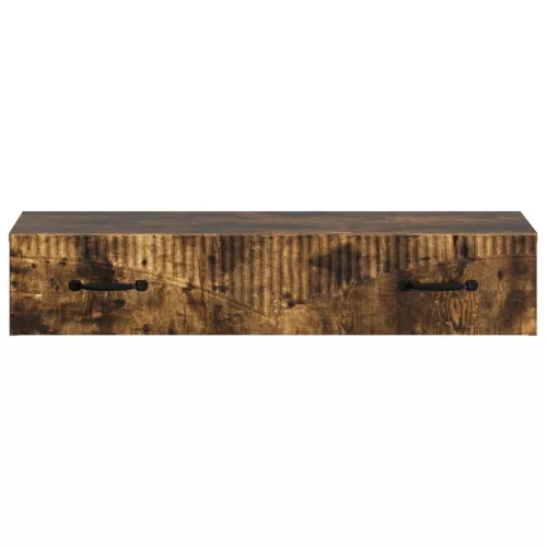  Fali oldaltábla Füstös Tölgy 87,5 x 34,5 x 17 cm Szerelt Fa