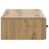  Fali oldaltábla Kézműves Tölgy 87,5 x 34,5 x 17 cm Szerelt Fa