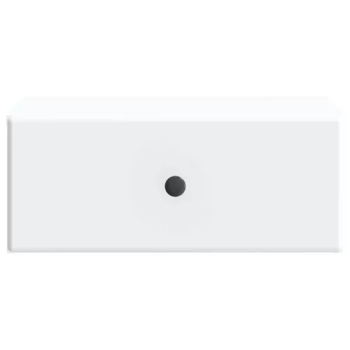  Fali éjjeli szekrény 2 pcs Fehér 49 x 34,5 x 20 cm Szerelt Fa