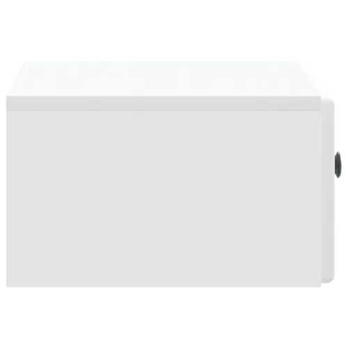  Fali éjjeli szekrény 2 pcs Fehér 49 x 34,5 x 20 cm Szerelt Fa