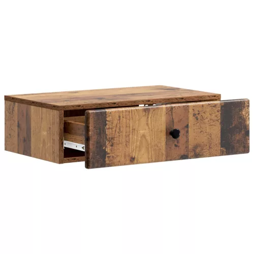  Fali oldaltábla Antik Fa 59 x 34,5 x 17 cm Szerelt Fa