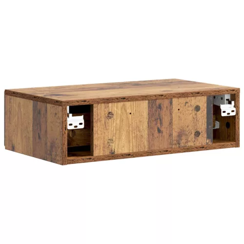  Fali oldaltábla Antik Fa 59 x 34,5 x 17 cm Szerelt Fa