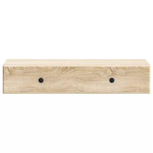  Fali oldaltábla Sonoma Tölgy 87,5 x 34,5 x 17 cm Szerelt Fa