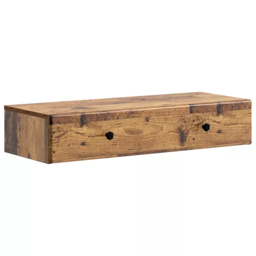  Fali oldaltábla Antik Fa 87,5 x 34,5 x 17 cm Szerelt Fa