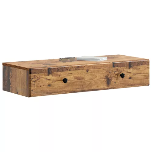  Fali oldaltábla Antik Fa 87,5 x 34,5 x 17 cm Szerelt Fa