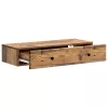  Fali oldaltábla Antik Fa 87,5 x 34,5 x 17 cm Szerelt Fa