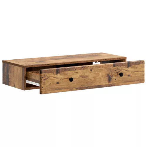  Fali oldaltábla Antik Fa 87,5 x 34,5 x 17 cm Szerelt Fa