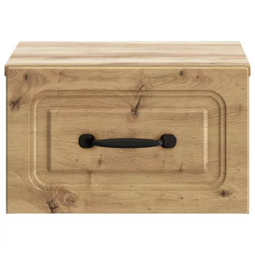  Fali éjjeli szekrény 2 pcs Kézműves Tölgy 34,5 x 33 x 20 cm