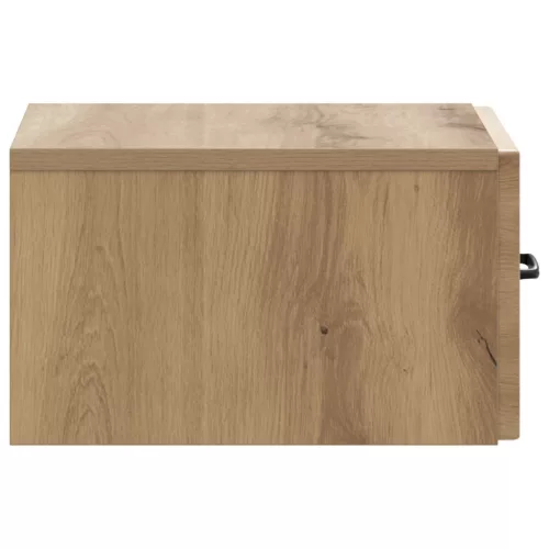  Fali éjjeli szekrény 2 pcs Kézműves Tölgy 34,5 x 33 x 20 cm