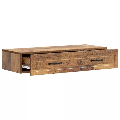  Fali oldaltábla Antik Fa 87,5 x 34,5 x 17 cm Szerelt Fa