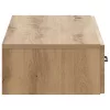  Fali oldaltábla Kézműves Tölgy 87,5 x 34,5 x 17 cm Szerelt Fa
