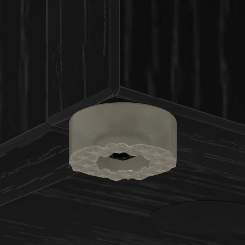  Napernyő Állvány Fekete tölgy 25 x 24,5 x 64 cm Faanyag