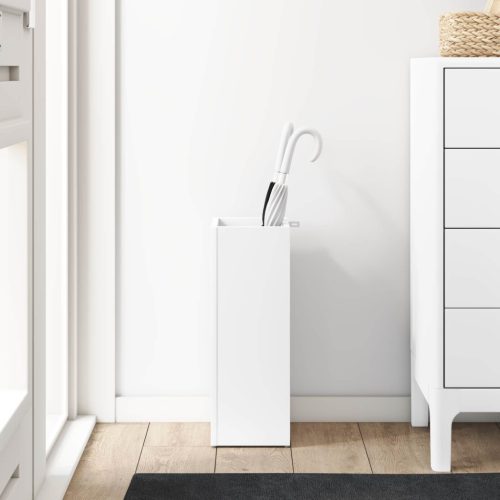  Napernyő Állvány tárolóval Fehér 20 x 20 x 55,5 cm Faanyag