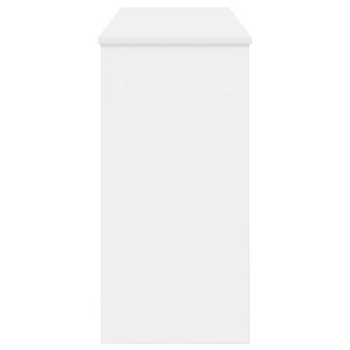  Billentyűállvány Fehér 120 x 32 x 64 cm Faanyag