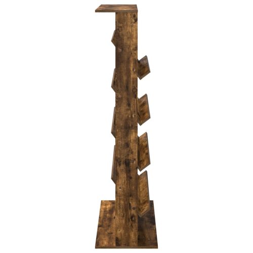  Magazin állvány Füstölt tölgy 70 x 41 x 156 cm Faanyag