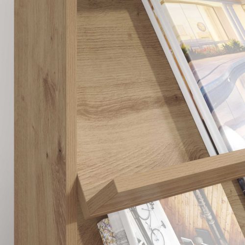  Magazin állvány Artisan tölgy 70 x 41 x 156 cm Faanyag