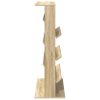  Magazin állvány polcokkal Sonoma tölgy 70 x 41 x 126 cm Faanyag