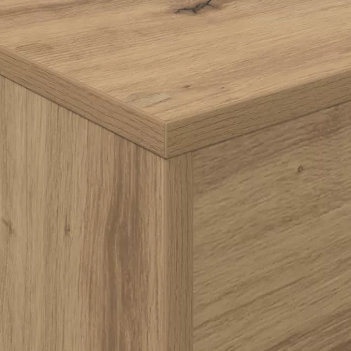  Magazin állvány Artisan tölgy 70 x 41 x 126 cm Faanyag