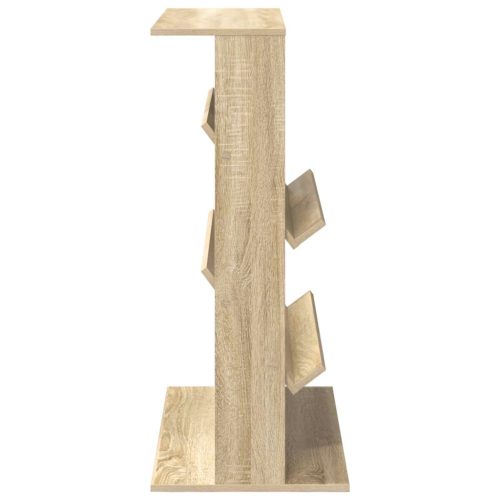  Magazin állvány polcokkal Sonoma tölgy 70 x 41 x 96 cm Faanyag