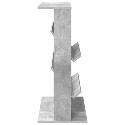  Magazin állvány polcokkal Beton Szürke 70 x 41 x 96 cm Faanyag