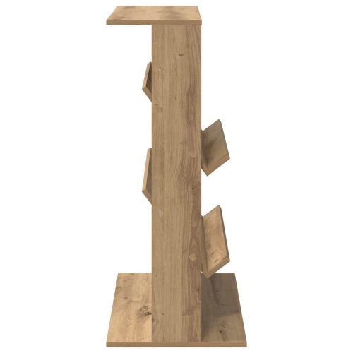 Magazin állvány polcokkal Artisan tölgy 70 x 41 x 96 cm Faanyag