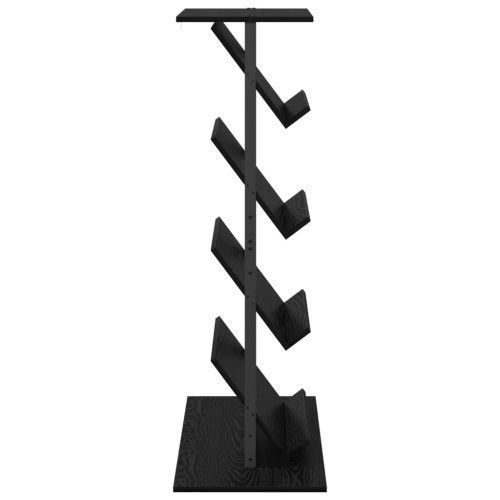  Magazin állvány Fekete tölgy 68 x 40 x 123.5 cm Faanyag