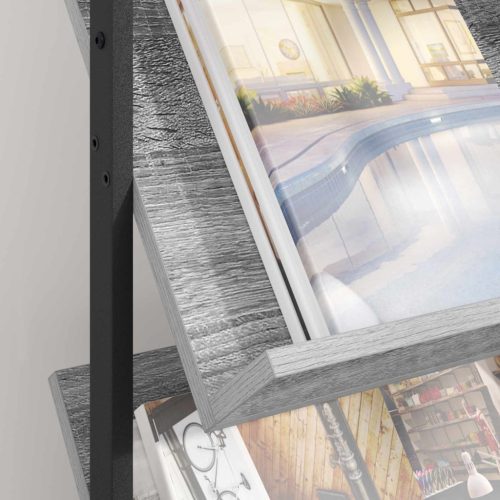  Magazin állvány Szürke Sonoma 68 x 40 x 123.5 cm Faanyag