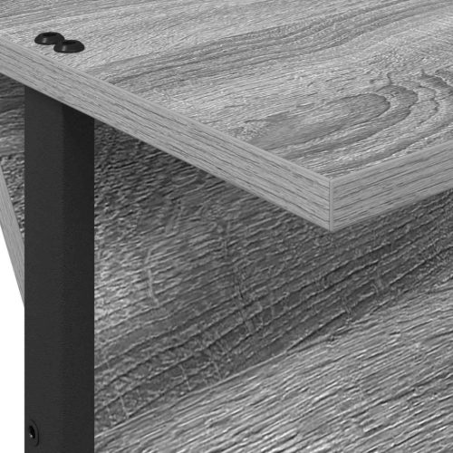  Magazin állvány Szürke Sonoma 68 x 40 x 123.5 cm Faanyag