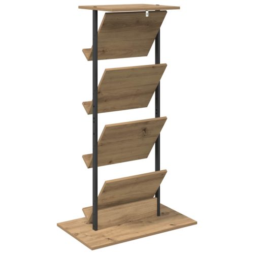  Magazin állvány Artisan tölgy 68 x 40 x 123.5 cm Faanyag