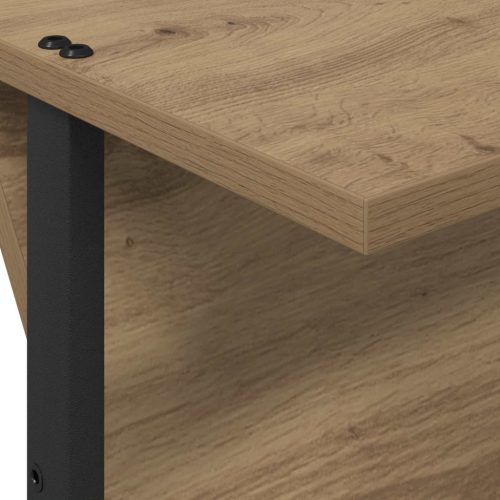  Magazin állvány Artisan tölgy 68 x 40 x 123.5 cm Faanyag