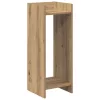  Növényállvány 2 pcs Kézműves Tölgy 30 x 30 x 80 cm Mérnöki fa
