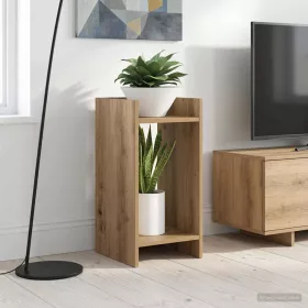    Növényállvány 2 pcs Kézműves Tölgy 30 x 30 x 60 cm Mérnöki fa