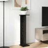  Növényállvány 2 pcs Fekete Tölgy 25 x 25,5 x 100,5 cm