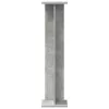  Növényállvány Beton Szürke 25 x 25,5 x 100,5 cm Mérnöki fa