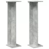  Növényállvány 2 pcs Beton Szürke 25 x 25,5 x 100,5 cm