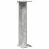  Növényállvány 2 pcs Beton Szürke 25 x 25,5 x 100,5 cm