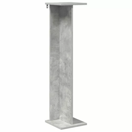  Növényállvány 2 pcs Beton Szürke 25 x 25,5 x 100,5 cm