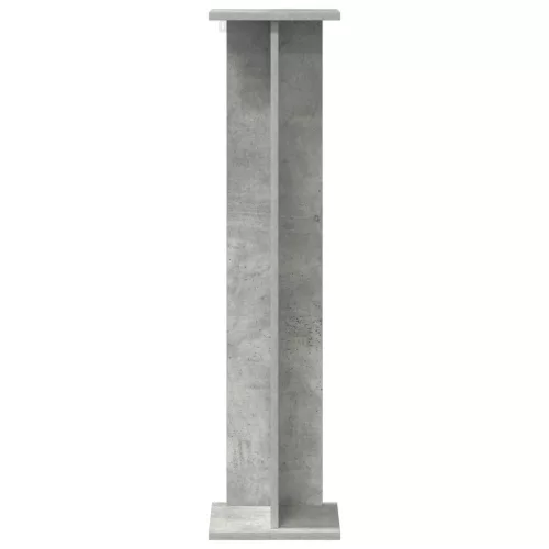  Növényállvány 2 pcs Beton Szürke 25 x 25,5 x 100,5 cm