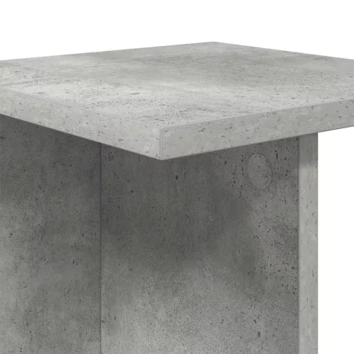  Növényállvány 2 pcs Beton Szürke 25 x 25,5 x 100,5 cm
