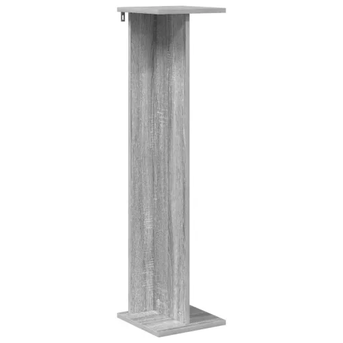  Növényállvány 2 pcs Szürke Sonoma 25 x 25,5 x 100,5 cm