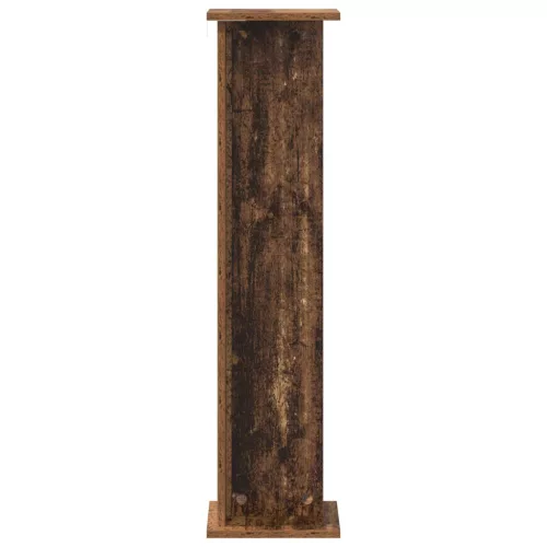  Növényállvány 2 pcs Öreg fa 25 x 25,5 x 100,5 cm Mérnöki fa
