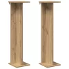  Növényállvány 2 pcs Kézműves Tölgy 25 x 25,5 x 100,5 cm