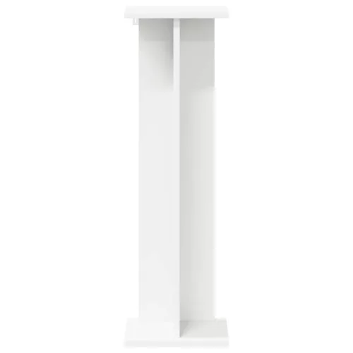  Növényállvány 2 pcs Fehér 25 x 25,5 x 80,5 cm Mérnöki fa