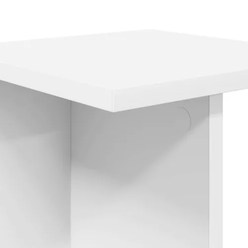  Növényállvány 2 pcs Fehér 25 x 25,5 x 80,5 cm Mérnöki fa