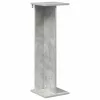  Növényállvány Beton Szürke 25 x 25,5 x 80,5 cm Mérnöki fa