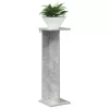  Növényállvány Beton Szürke 25 x 25,5 x 80,5 cm Mérnöki fa
