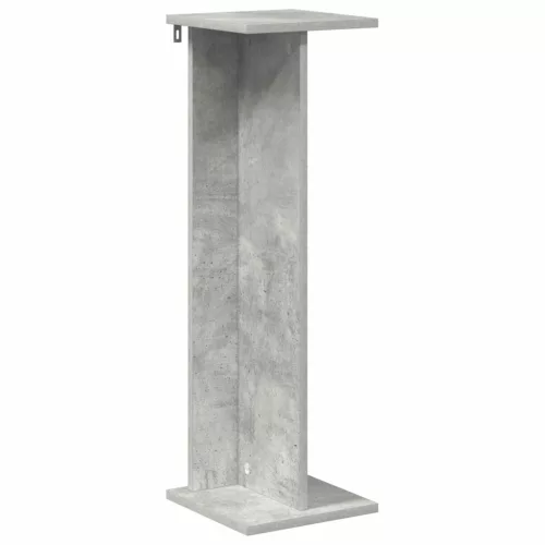  Növényállvány 2 pcs Beton Szürke 25 x 25,5 x 80,5 cm Mérnöki fa