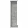  Növényállvány 2 pcs Beton Szürke 25 x 25,5 x 80,5 cm Mérnöki fa