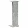  Növényállvány 2 pcs Beton Szürke 25 x 25,5 x 80,5 cm Mérnöki fa